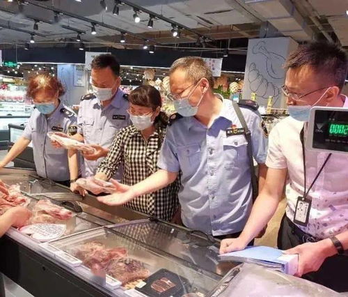 1037 生鲜 冷冻肉 三文鱼 银川市场监管部门迅速开展食品安全大检查